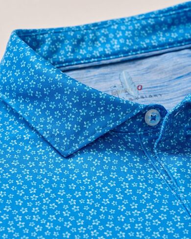 johnnie-O Featherweight Performance Polo - Plumeria in Saudi Arabia