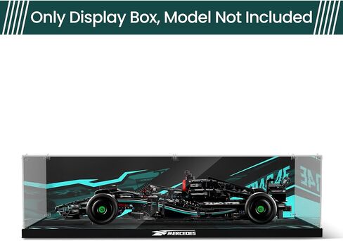 Clear Acrylic Display Case for Lego 42141 McLaren Formula 1 Race Car– Dust-Proof Protective Showcase Box (Lego Set NOT Included) in Saudi Arabia
