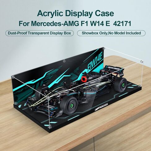 Clear Acrylic Display Case for Lego 42141 McLaren Formula 1 Race Car– Dust-Proof Protective Showcase Box (Lego Set NOT Included) in Saudi Arabia