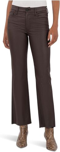 KUT from the Kloth Kelsey High-Rise Ankle Flare with Raw Hem in Kuwait