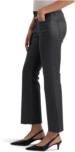 KUT from the Kloth Kelsey High-Rise Ankle Flare with Raw Hem in Kuwait