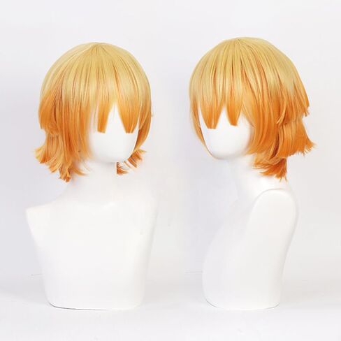 Tokitou Muichirou Cosplay Wig Includes Wigs Cap Tattoo stickers Anime Cosplay Wigs for Halloween Party (Style 1) in Saudi Arabia