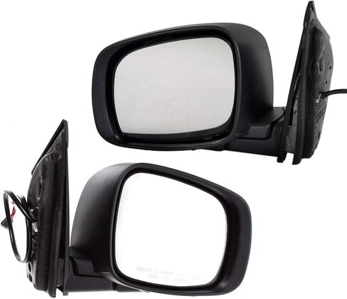Kool Vue Passenger Side Power Heated Mirror for Dodge Grand Caravan 2008-2019 Manual Fold Without Signal Light & Memory Textured in Saudi Arabia