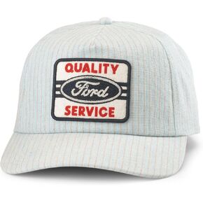 AMERICAN NEEDLE Ford Motors Patch Unisex Adjustable Buckle Strap Baseball Hat in Kuwait