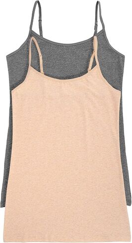 Felina | Organic Cotton Camisole 2-Pack | Plant-Based Dyes | Hypoallergenic in Saudi Arabia