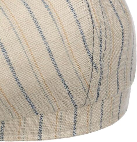 Stetson Hatteras Ledford Linen Flat Cap Men Nature-Blue 7 5/8 in Saudi Arabia