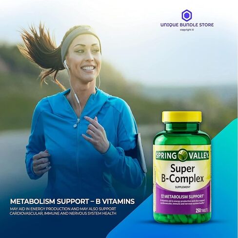Super Vitamin B Complex Tabletse Fyletary ، B Complex - 250 Count + 7 Days Pill Serventizer (Pack of 2) in Kuwait