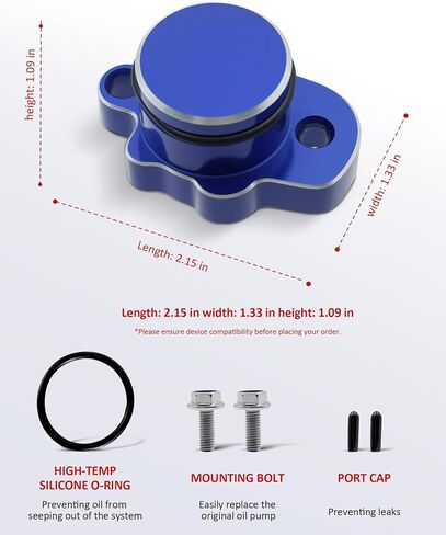 Oil Pump Plug Cover Kit Fit for Yamaha PW50 PW80 Y-Zinger Models 1981-2024 (Black) in Kuwait