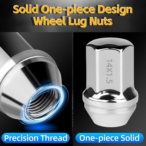 14x1.5 LUG NUTS M14X1.5 محددات محاطية لعام 2017-2024 FORD F250 F350 13/16 "HEX M14-1.5 F250 ، F350 Super Dutories ، Nuts Truck ، HCPZ-1012-B HCPZ-1012-A ، 32PCS in Kuwait