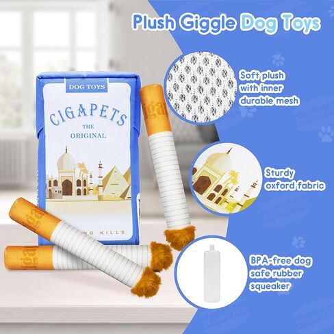 لعبة Homrich Dog Toy كبيرة ، ألعاب Dog Dog تفاعلية كبيرة ، 3 عبوات ، تلاعب نفخة مع صندوق ، ألعاب Pet Squeak للمتوسطة والصغيرة والكبيرة ، المحشوة بارد لعيد ميلاد الكلاب in Kuwait