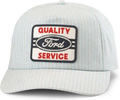 AMERICAN NEEDLE Ford Motors Patch Unisex Adjustable Buckle Strap Baseball Hat in Kuwait
