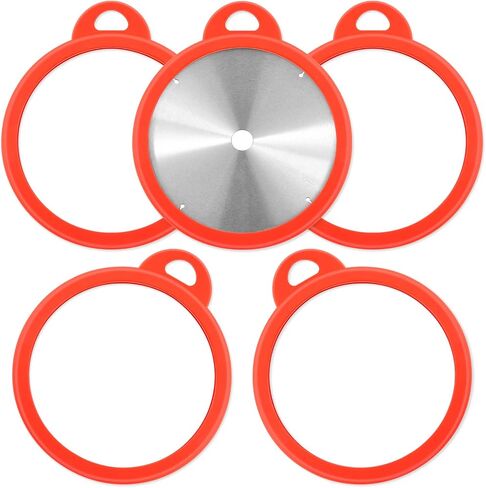 NUANCHU 5 قطع 10 '' الأكمام الشفرة المنشار ، حامل حامي شفرة SILICONE CINCLURE CONTERSS in Kuwait