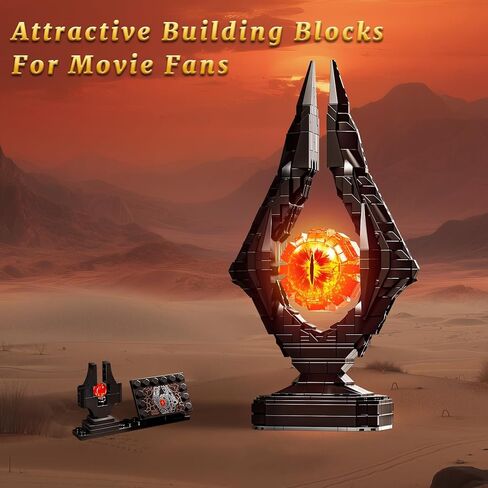 Movie Theme Building Set for Adults, 1088 Pieces Collectible Cottage Model Kit with Openable Doors & Panels, Architecture DIY Creative Toys for Home Office Decor in Kuwait