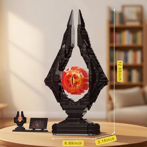 Movie Theme Building Set for Adults, 1088 Pieces Collectible Cottage Model Kit with Openable Doors & Panels, Architecture DIY Creative Toys for Home Office Decor in Kuwait