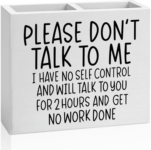 Bosses Day Gifts for Women Men Manager Funny Office Decor for Women Wooden Pencil Holder National Boss Day Decorations Gifts for Supervisor Leader Men Manager HR Coworker Office Desk Decor A 02 in Saudi Arabia