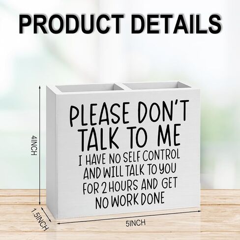 Bosses Day Gifts for Women Men Manager Funny Office Decor for Women Wooden Pencil Holder National Boss Day Decorations Gifts for Supervisor Leader Men Manager HR Coworker Office Desk Decor A 02 in Saudi Arabia
