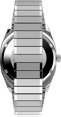 Timex Men's E Line Reissue 34mm Watch - Stainless Steel Expansion Band Champagne Dial Gold-Tone Case in Saudi Arabia