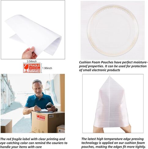 مستلزمات متحركة ، ألواح لف رغوة وسادة 200pack ، مستلزمات التعبئة للتحرك ، التعبئة ، النقل والتخزين ، ملصقات 60 فراجيل عرضية in Kuwait