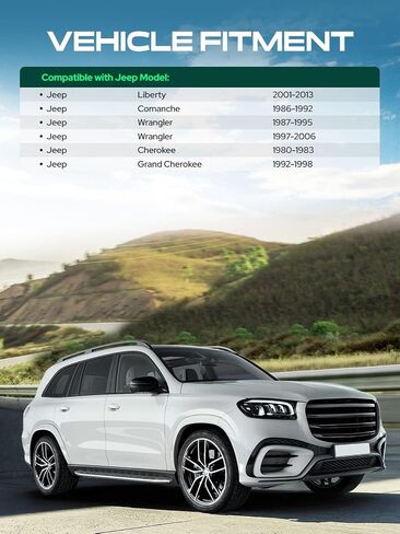 فواصل عجلات YHTAUTO 5x4.5 محور مركزية 1.25 بوصة تناسب YJ TJ XJ SJ MJ ZJ KJ KK Jeep Grand Cherokee، Wrangler، Liberty، فواصل إطارات 5x114.3 مم مع 1/2"-20 مسمار، 71.5 مم محور تتحمل 5 العروة 4 قطع in Saudi Arabia