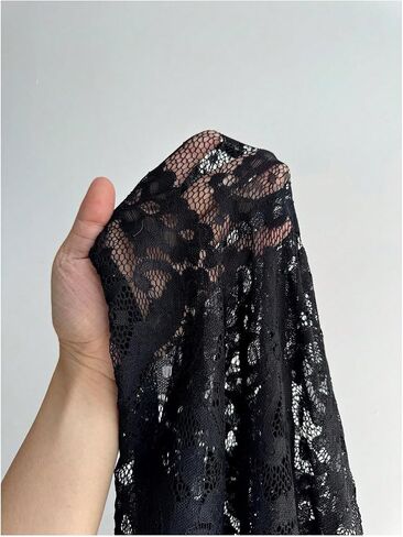 Women's Y2k Plus Size Lace Baggy Pants Side Striped Sheer Mesh Elastic Waist Wide Leg Track Pants in Saudi Arabia