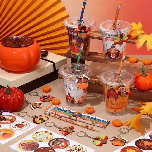 Baderke 144 PCS إرجاع الهدايا حفلة عيد ميلاد FAVORS Goodie Bag Cup Fivids Higds First Party Supplies HBD Goody Cups Pencer Eraser keychain Sticker Card in Saudi Arabia