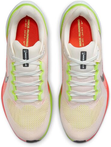 Nike Pegasus 41 Women's Road Running Shoes (FD2723-100 ، Summit White/Bright Crimson/Glacier Blue/Chrome) Size 5 in Saudi Arabia
