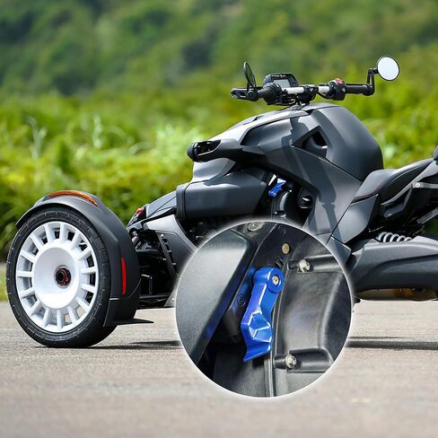 Parking Brake Lever for Ryker Billet Aluminum Brake Lock Handle Lever for Can-Am Ryker ACE 600/900 / Rally Edition/Sport 2015-2025 (Silver) in Kuwait