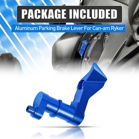 Parking Brake Lever for Ryker Billet Aluminum Brake Lock Handle Lever for Can-Am Ryker ACE 600/900 / Rally Edition/Sport 2015-2025 (Silver) in Kuwait