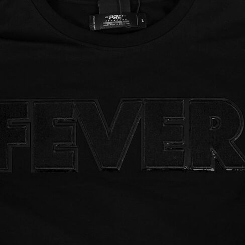 Mens WNBA Classic Triple Black Cotton Short Sleeve Tee in Kuwait