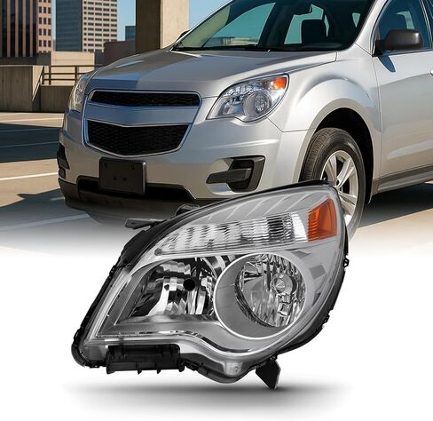 AKKON - FITS 2010-2015 CHEVY EXANOX LS/LT MODEL [Halogen Style] DRIVER CHROM in Kuwait