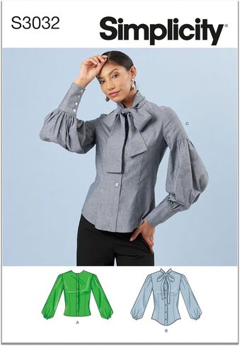 Simplicity SS3032K5 Misses 'Button Pront Pront Packet Packet ، Design Code S3032 ، الأحجام 8-10-12-14-16 ، متعدد الألوان ، متعدد الألوان in Saudi Arabia