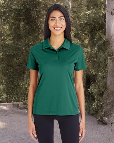 Team 365 Ladies' Zone Performance Polo L SPORT RED in Kuwait