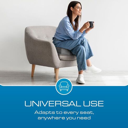 Kölbs Lumbar Support Recliner Cushion - وسادة مقعد الرغوة للذاكرة للكراسي ووسادة دعم الظهر - وسائد للمسنين وكبار السن والكبار - مجموعة من قطعتين - 4 '' سميكة ، 13 '' مسند الظهر in Kuwait
