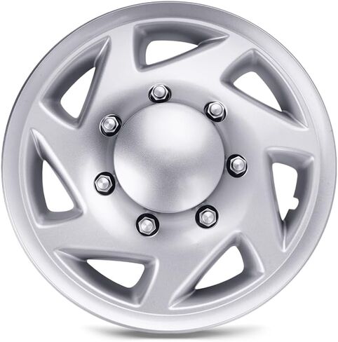 4 حزمة Hubcaps Wheel تغطي 16 "Hubcap لفورد E250 E350 E450 Econoline 1998-2023 ، Caps Caps Van Construction in Saudi Arabia