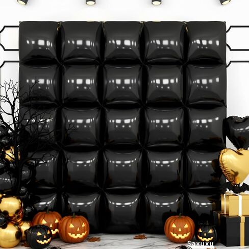 جدار بالون أرجوانية وخلايا مربعة معدنية ، 19 بوصة ، 19 بوصة من جانب البالونات مربعة على الوجهين ، طقم قوس النفق للبكالوريوس ، زفاف ، عيد ميلاد للبنات ، زخارف حفل الذكرى السنوية in Kuwait