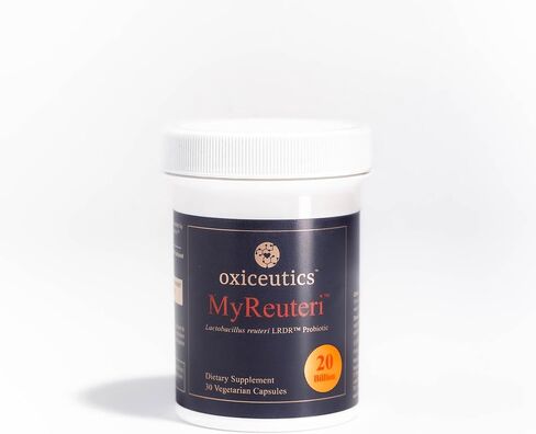 MyReuteri™ 10 Billion CFU Probiotic – Foundational-Strength L. reuteri LRDR™ + FOS Prebiotic – by Dr. William Davis – Makes Yogurt-Like Superfood – 30 Veg Capsules in Kuwait