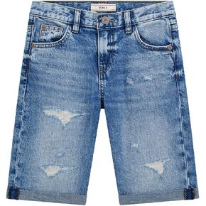 GUESS Baby Boys' Eco Denim Linen Shorts in Saudi Arabia