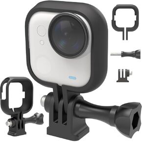 Mount Adapter for Insta360 Go Ultra Bundle Protective Frame Cage Kit with 1/4" Thread Adapter Action Camera for Tripod Selfie in Saudi Arabia