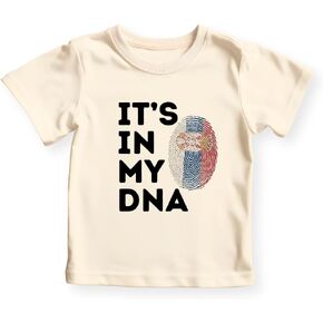 Serbia Flag It's In My DNA Baby Bodysuit, Toddler & Kids T-Shirt - Serbian Shirt for Children in Kuwait