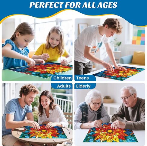 Puzzles for Adults 500 Pieces - Fun Picnic Pups Around The World Puzzle, Dog Gone Days Jigsaw Puzzle, Camping Animal Puzzles for Teens 12-16, Impossible Puzzle Perfect for Game Nights 20.5X 15 in in Saudi Arabia