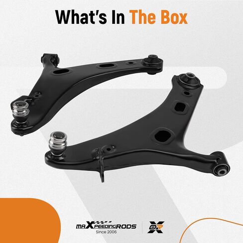 MaxPeedingrods 4pc طقم ذراع التحكم السفلى في سوبارو فورستر 2014-2018 ، مجموعة التعليق مع رابط بار مفصل الكرة in Kuwait