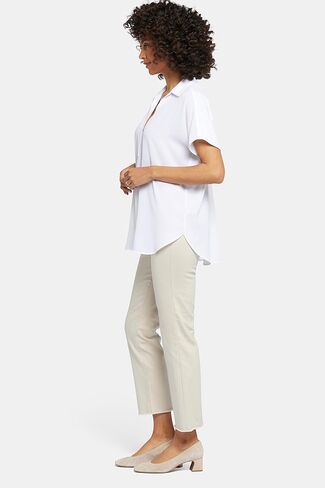 NYDJ Women's Short Sleeve Becky Blouse in Kuwait