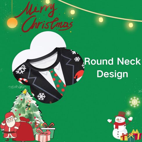 TOONRAIN عيد الميلاد البلوز 3D الرسم السترة مضحك للرجال والنساء للجنسين سترة in Kuwait