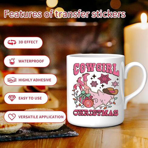 UV DTF Cup Wrap - 20 ورقة فتاة سوداء UV DTF نقل ملصقات ، ولفات كأس النساء الحديثة للزجاج ، والشارات الأنيقة للماء ، وحرف DIY للبنات نساء in Saudi Arabia