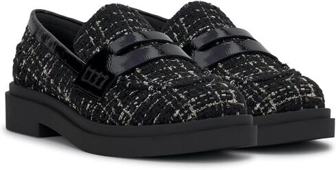Jessica Simpson Women's Xuris Loafer Flat, Black, 7 in Saudi Arabia