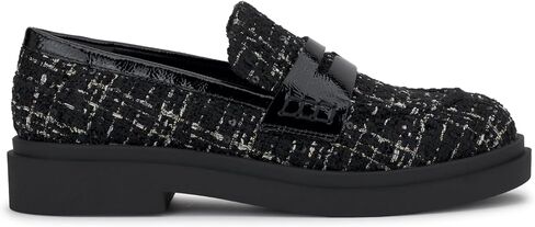 Jessica Simpson Women's Xuris Loafer Flat, Black, 7 in Saudi Arabia