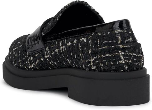 Jessica Simpson Women's Xuris Loafer Flat, Black, 7 in Saudi Arabia