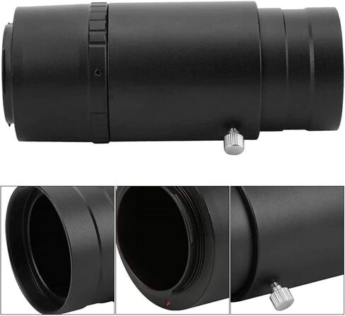 Telescope High Power Binoculars 2In to T Mount to Camera Lens Adapter Ring M420.75 Astronomical Telescope Converter Eyepiece Extension Tube for Most Mirrorless Camera,Fx for Indoor/Outdoor in Saudi Arabia