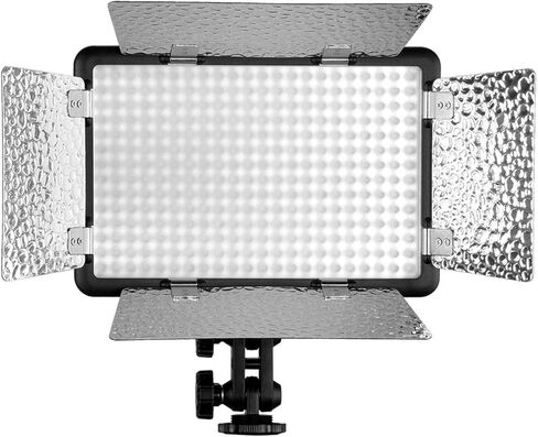 Godox LF308Bi Bi-Color Temperature LED Flash Light Photography Fill-in Lamp Video Light 3300K-5600K 18W Smartphone APP/ 2.4G Wireless Control with Remote Controller Power Adapter in Saudi Arabia