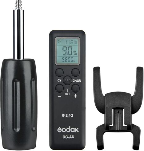 Godox LF308Bi Bi-Color Temperature LED Flash Light Photography Fill-in Lamp Video Light 3300K-5600K 18W Smartphone APP/ 2.4G Wireless Control with Remote Controller Power Adapter in Saudi Arabia